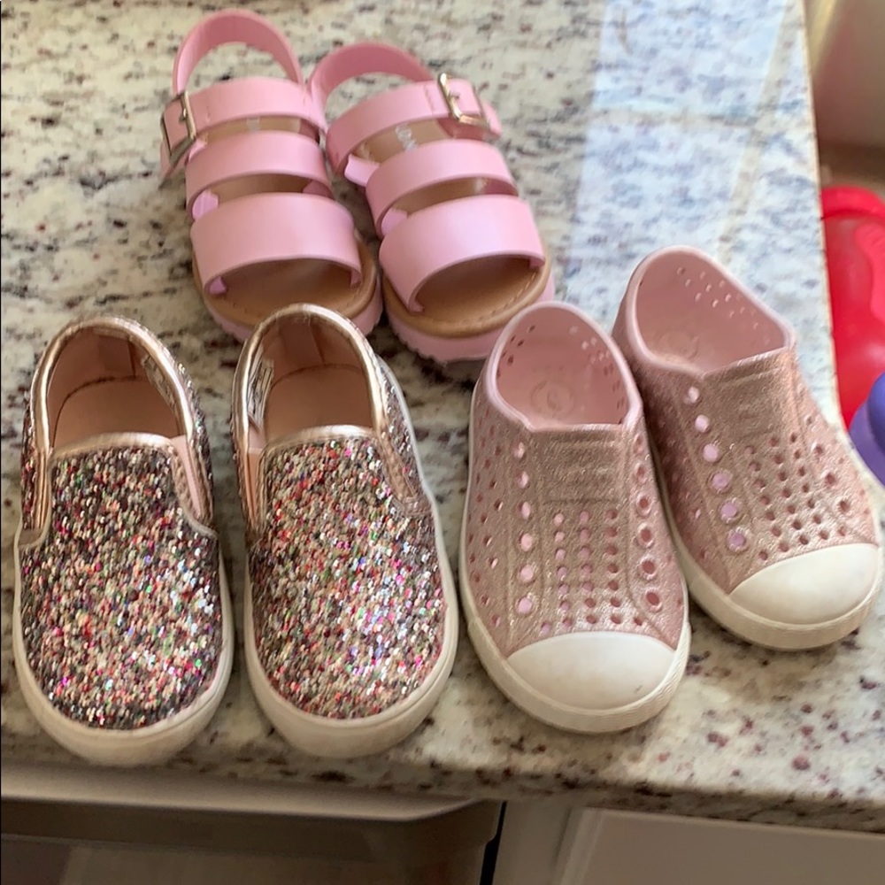 Girls summer shoe bundle